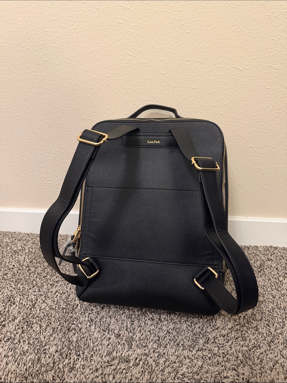 Calpak Black Laptop Backpack - Picture 2 of 14